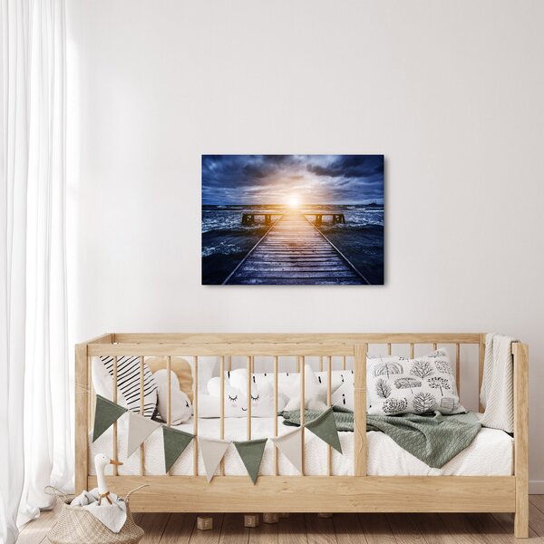Obraz mola se sluncem (70x50 cm)