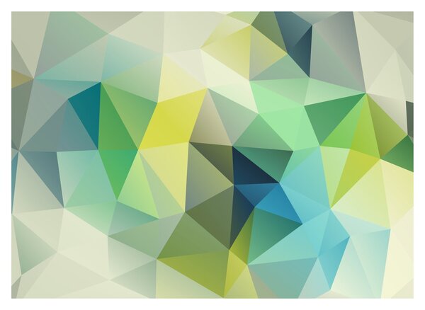 Obraz geometrické abstrakce (70x50 cm)
