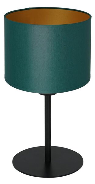 Stolní lampa ARDEN 1xE27/60W/230V pr. 18 cm zelená/zlatá LU3553