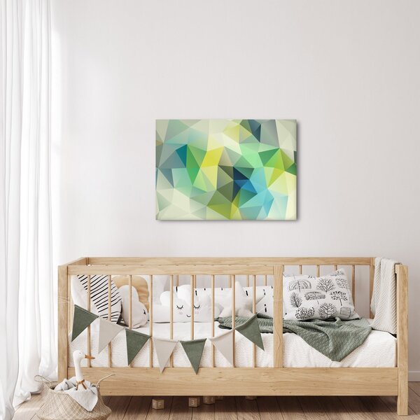 Obraz geometrické abstrakce (70x50 cm)