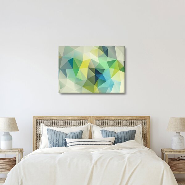 Obraz geometrické abstrakce (70x50 cm)