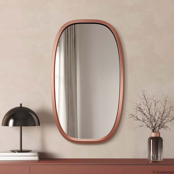 GieraDesign Zrcadlo Dolio Copper Rozměr: 50 x 85 cm