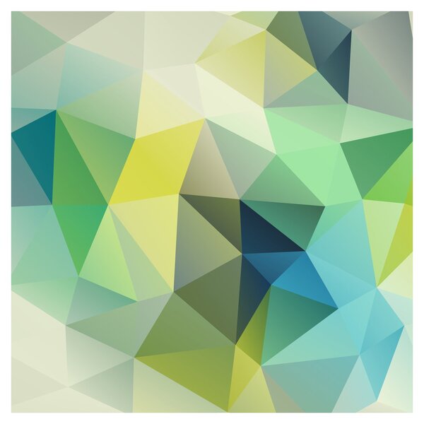 Obraz geometrické abstrakce (30x30 cm)