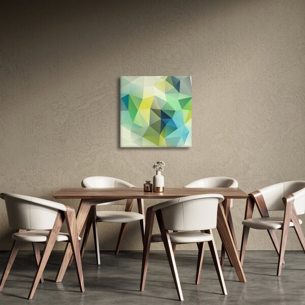 Obraz geometrické abstrakce (30x30 cm)