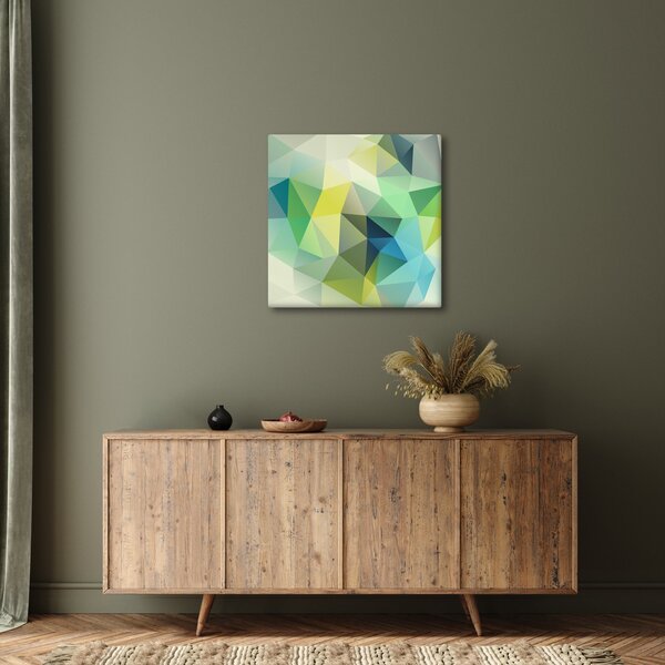 Obraz geometrické abstrakce (30x30 cm)
