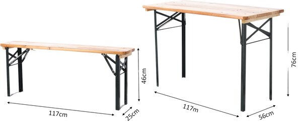 Zahradní pivní set VARIN MEB0780