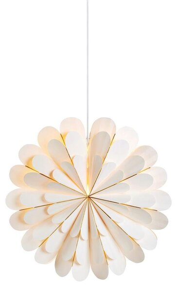 Markslöjd 705306 - Vánoční dekorace MARIGOLD 1xE14/25W/230V 45 cm bílá