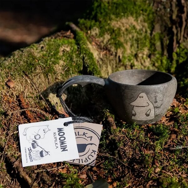 Kupilka Hrnek kuksa Kupilka Groke 0,21l, černý
