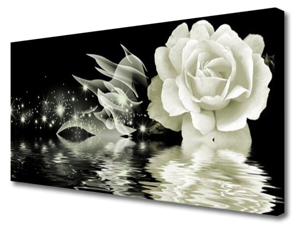 Obraz na plátně Růže Květ 140x70 cm