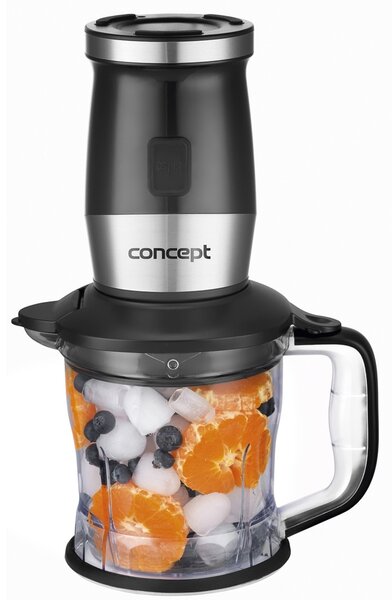 Concept SM3390 Fresh&Nutri multifunkční mixér, 700 W + láhve 2 x 570 ml + 400 ml, černá
