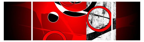 Obraz abstrakce (170x50 cm)