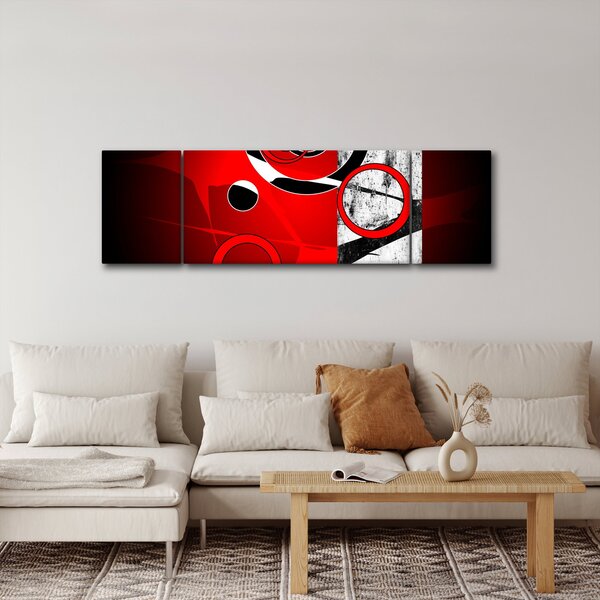 Obraz abstrakce (170x50 cm)