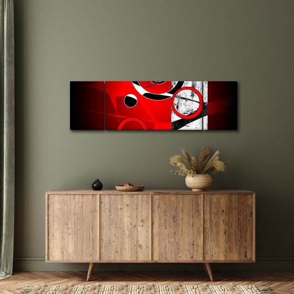 Obraz abstrakce (170x50 cm)
