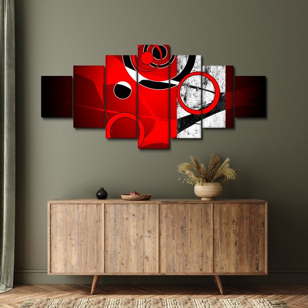 Obraz abstrakce (210x100 cm)