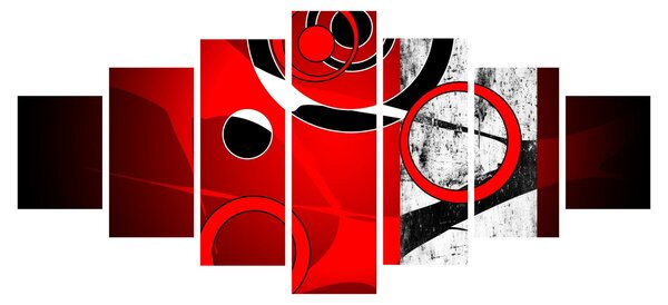 Obraz abstrakce (210x100 cm)