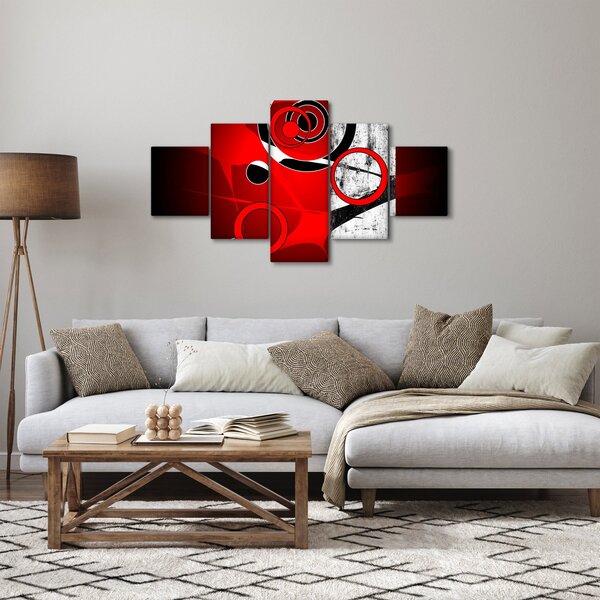 Obraz abstrakce (125x70 cm)