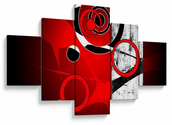 Obraz abstrakce (125x70 cm)