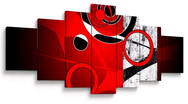 Obraz abstrakce (210x100 cm)