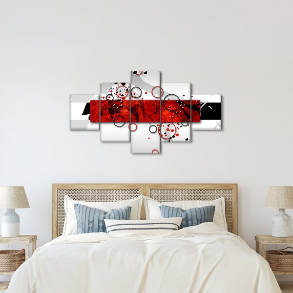 Obraz abstrakce (125x70 cm)