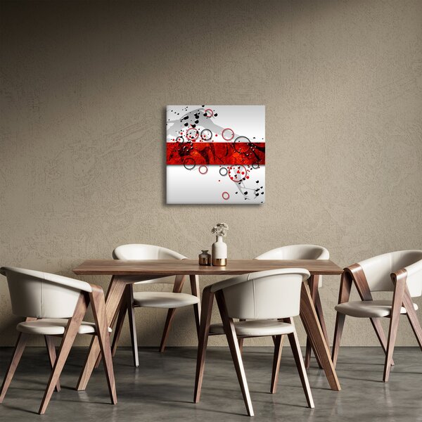 Obraz abstrakce (30x30 cm)