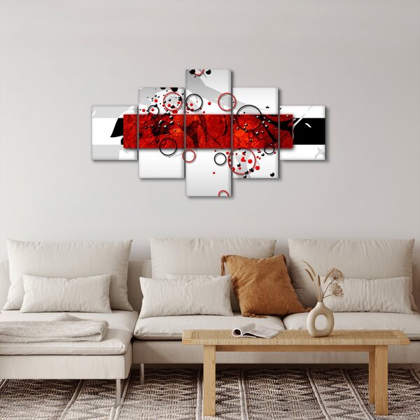 Obraz abstrakce (125x70 cm)