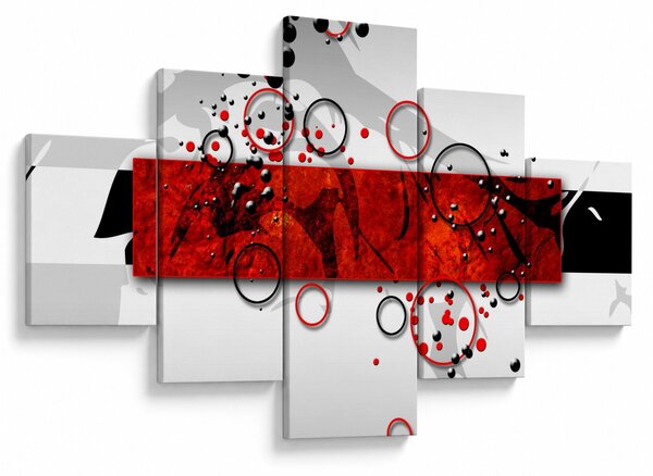 Obraz abstrakce (125x70 cm)