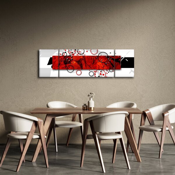 Obraz abstrakce (170x50 cm)