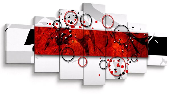 Obraz abstrakce (210x100 cm)