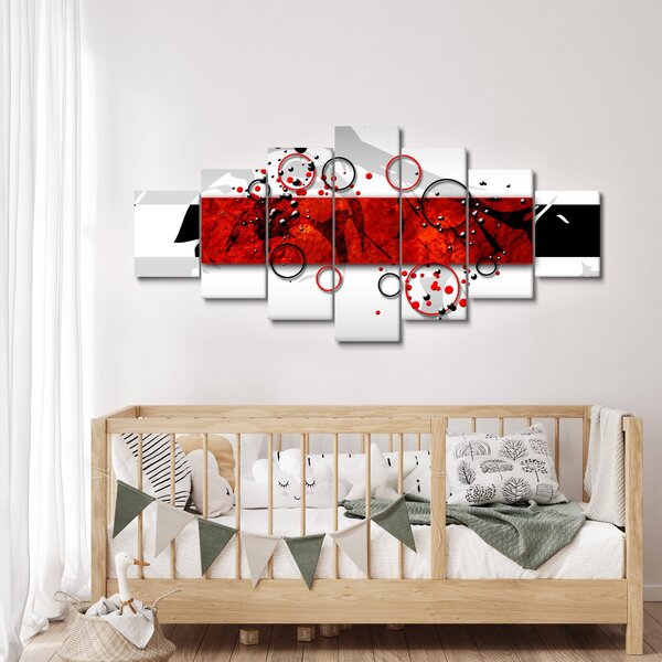 Obraz abstrakce (210x100 cm)