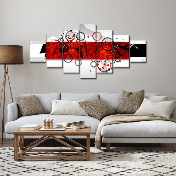 Obraz abstrakce (210x100 cm)