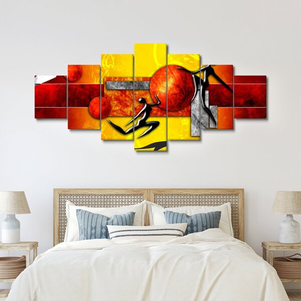 Obraz - Malba lidskosti (210x100 cm)
