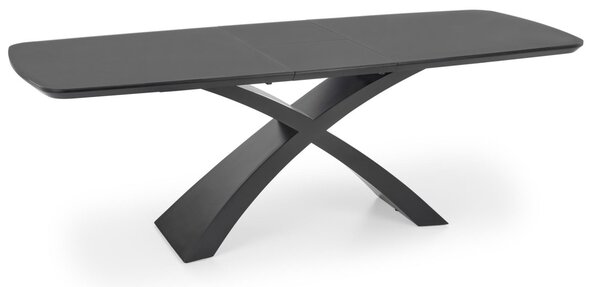 HALMAR Rozkládací jídelní stůl Silvestro 180/220 cm šedý/černý