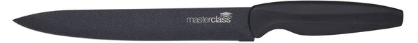 Blok na nože MasterClass Agudo s 5 noži, černý magnetický MCKNB55