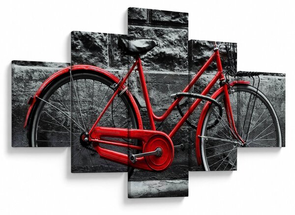 Obraz - Historický bicykl (125x70 cm)