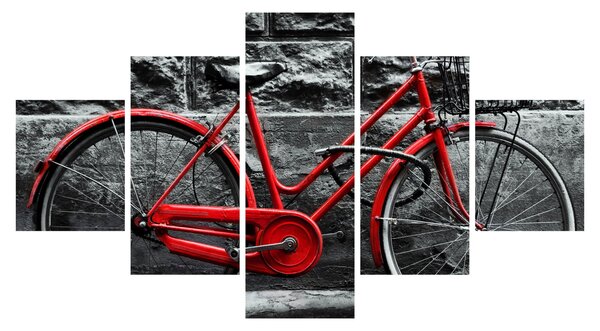 Obraz - Historický bicykl (125x70 cm)
