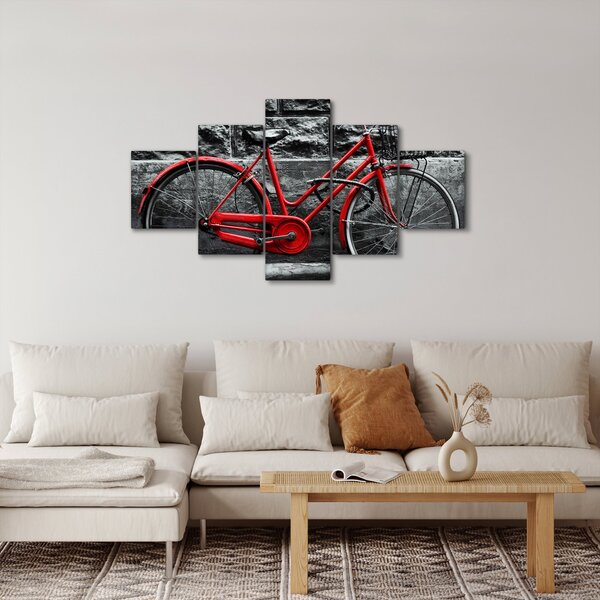Obraz - Historický bicykl (125x70 cm)
