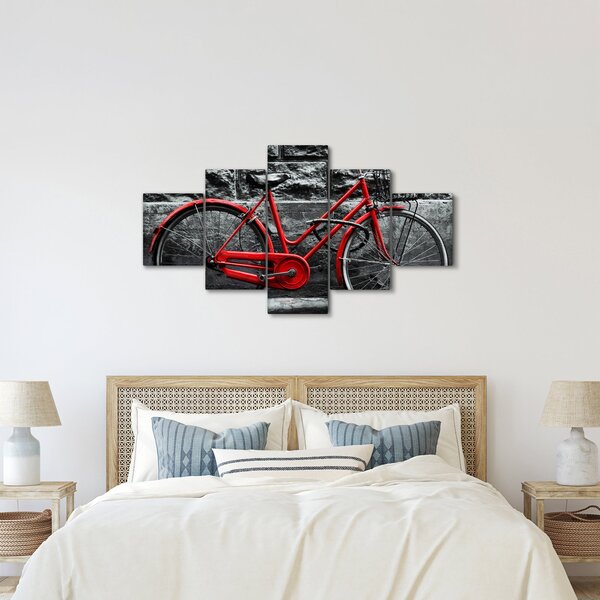 Obraz - Historický bicykl (125x70 cm)