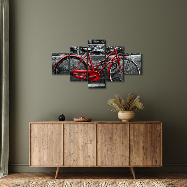 Obraz - Historický bicykl (125x70 cm)