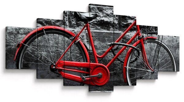 Obraz - Historický bicykl (210x100 cm)