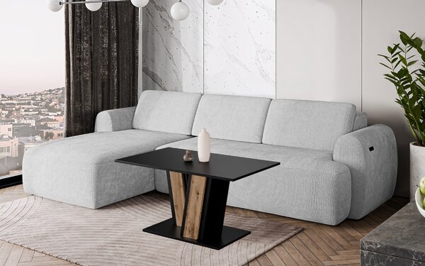 Konferenční stolek MUSS Kombinace barev: MUSS coffee table černá/votan