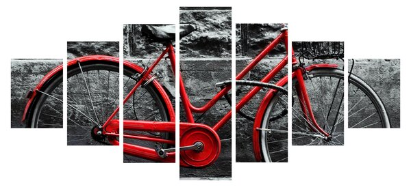 Obraz - Historický bicykl (210x100 cm)