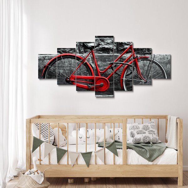 Obraz - Historický bicykl (210x100 cm)