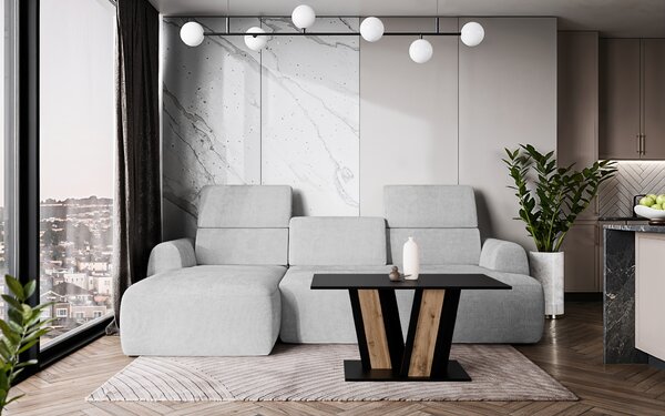 Prospero Konferenční stolek MUSS Kombinace barev: MUSS coffee table bianco marble black