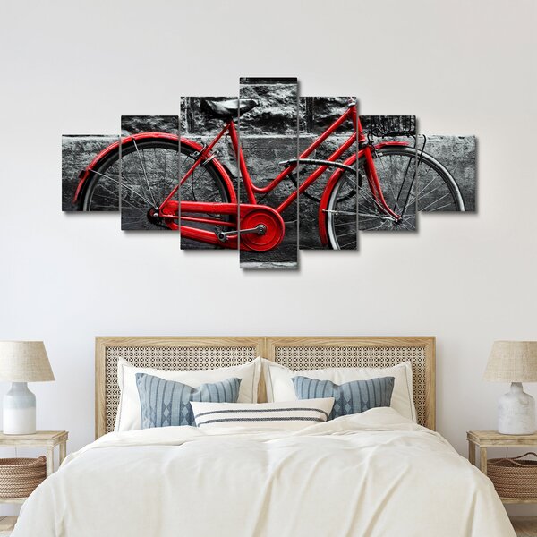 Obraz - Historický bicykl (210x100 cm)