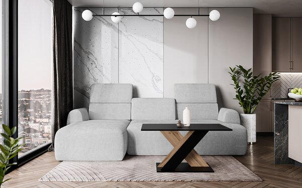 Konfereční stolek TOXX Kombinace barev: TOXX coffee table černá/votan