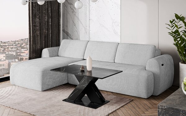 Konfereční stolek TOXX Kombinace barev: TOXX coffee table royal marble black