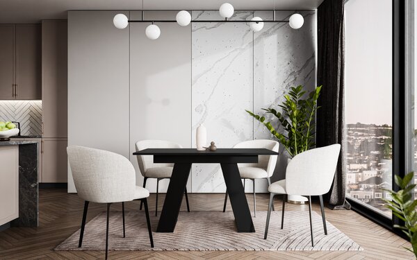 Rozkládací jídelní stůl BEJA Kombinace barev: Beja table 2738 wood