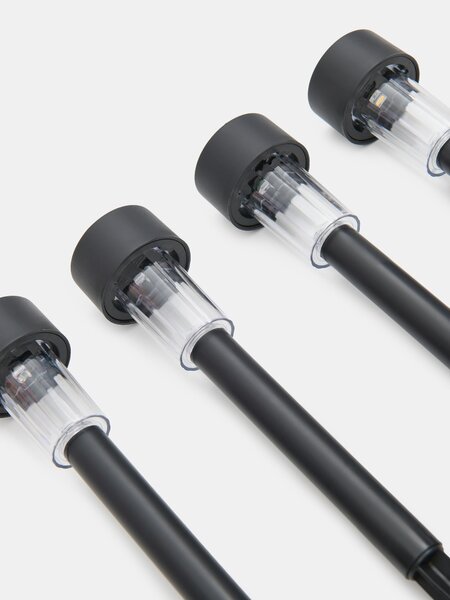 Sinsay - Solární LED světla 4 pack - černá