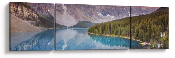 Obraz - Horská kanadská krajina (170x50 cm)