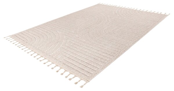 KOBEREC TKANÝ NA PLOCHO, 120/170 cm béžová Kayoom - Online Only koberce & rohožky, Online Only